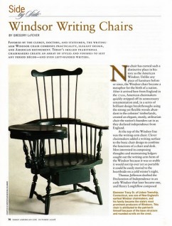 Windsor Writing Chairs